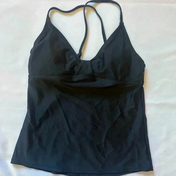Athleta Knot Front Tankini, Black SIZE 34
B/ C - Picture 2 of 7